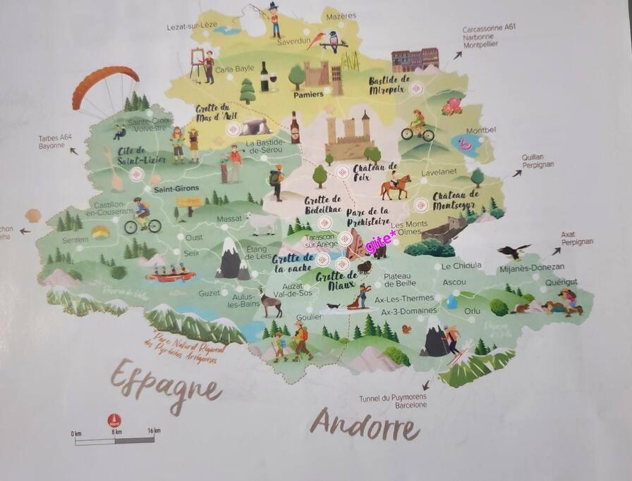 Gite La Grangette De Pauline Mercus-Garrabet ภายนอก รูปภาพ